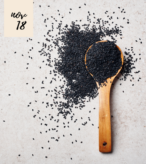 Black Sesame seeds for skin and body